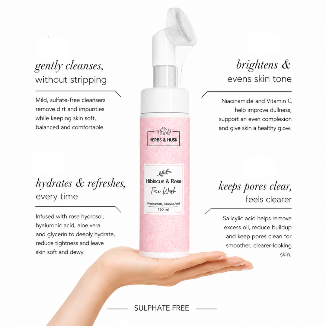 Hibiscus & Rose Face Wash