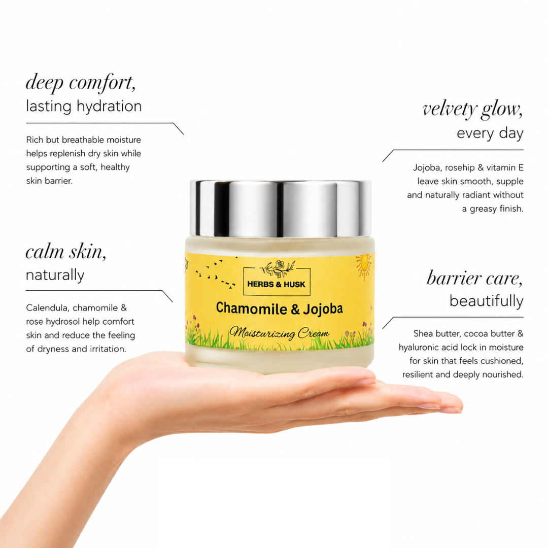 Chamomile & Jojoba Moisturizing Cream