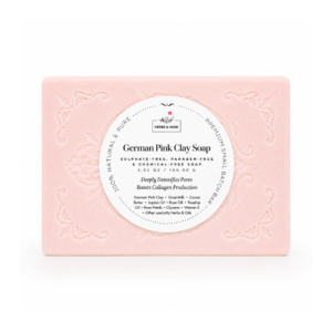 German Pink Clay Soap