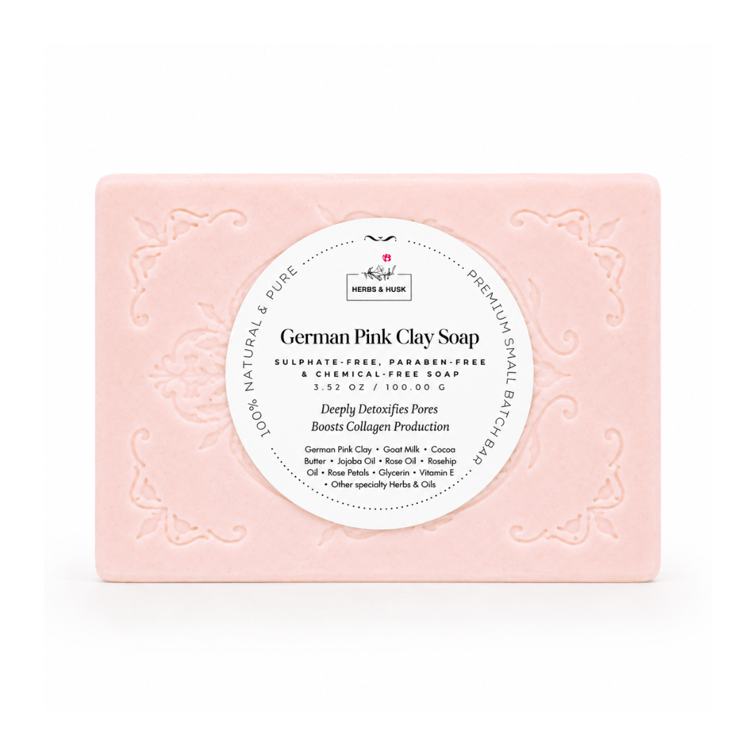 German Pink Clay Soap