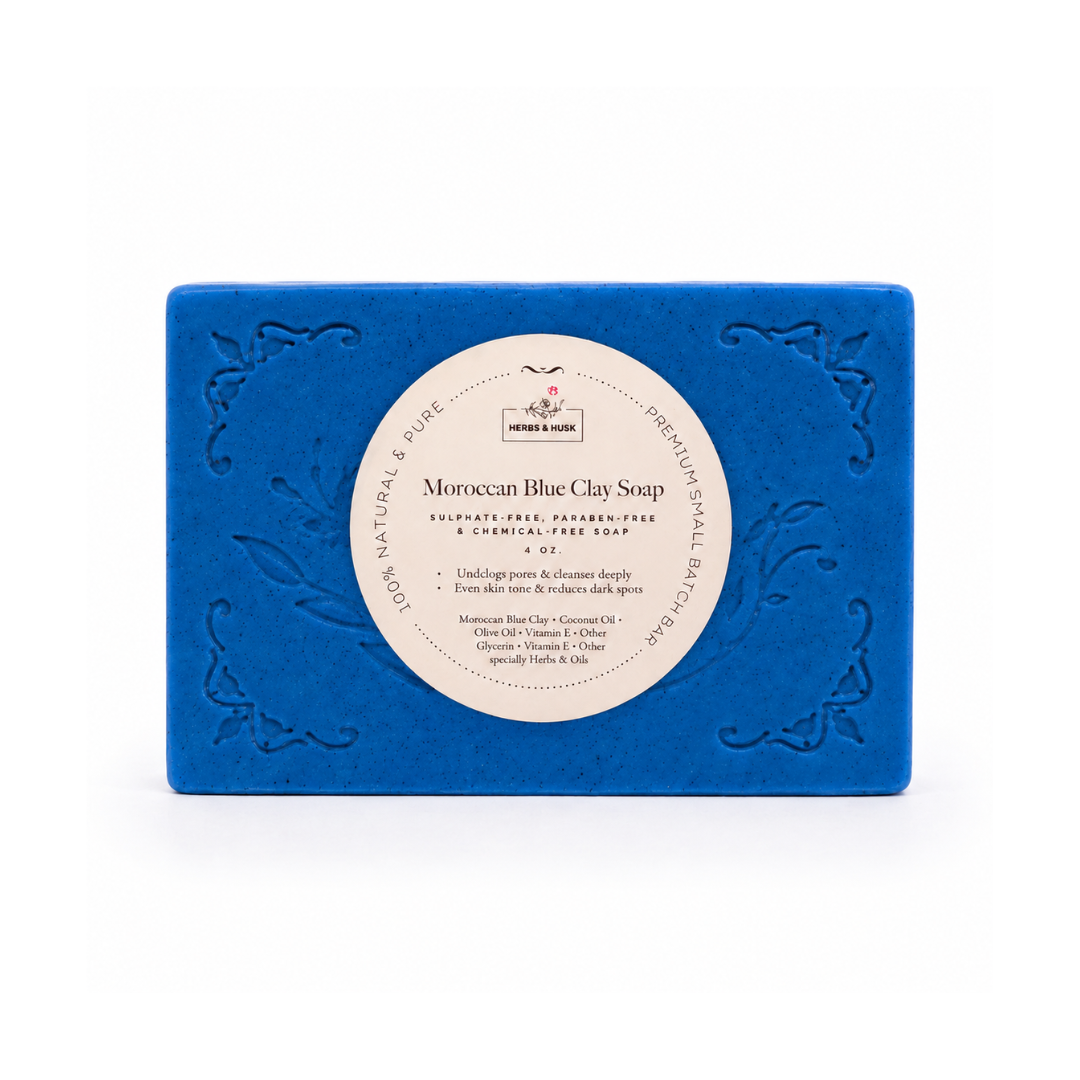Moroccan Blue Clay Soap