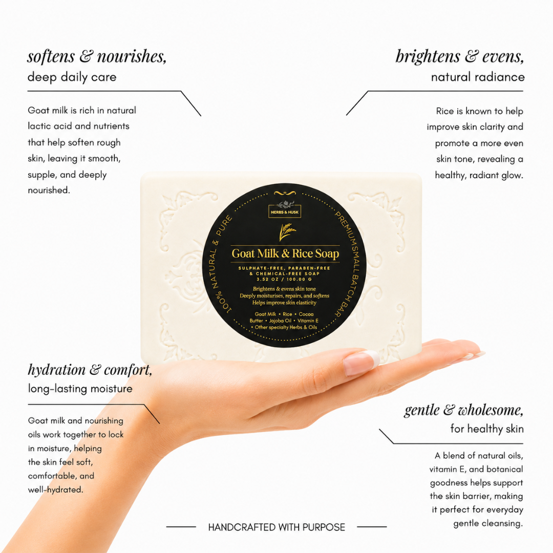 Goat Milk & Rice Soap